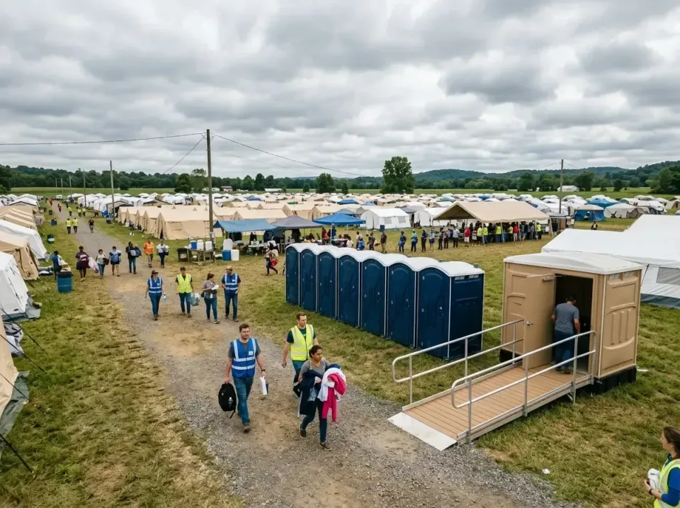 disaster-relief-camp-restrooms-010 — frequently asked questions, Dumpster & Portable Bathrooms Rental in Dwight, IL